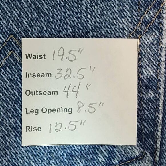 Wrangler Men's Light Wash Straight Leg Jeans Size 40 X 34 Straight Leg Denim - Picture 9 of 9